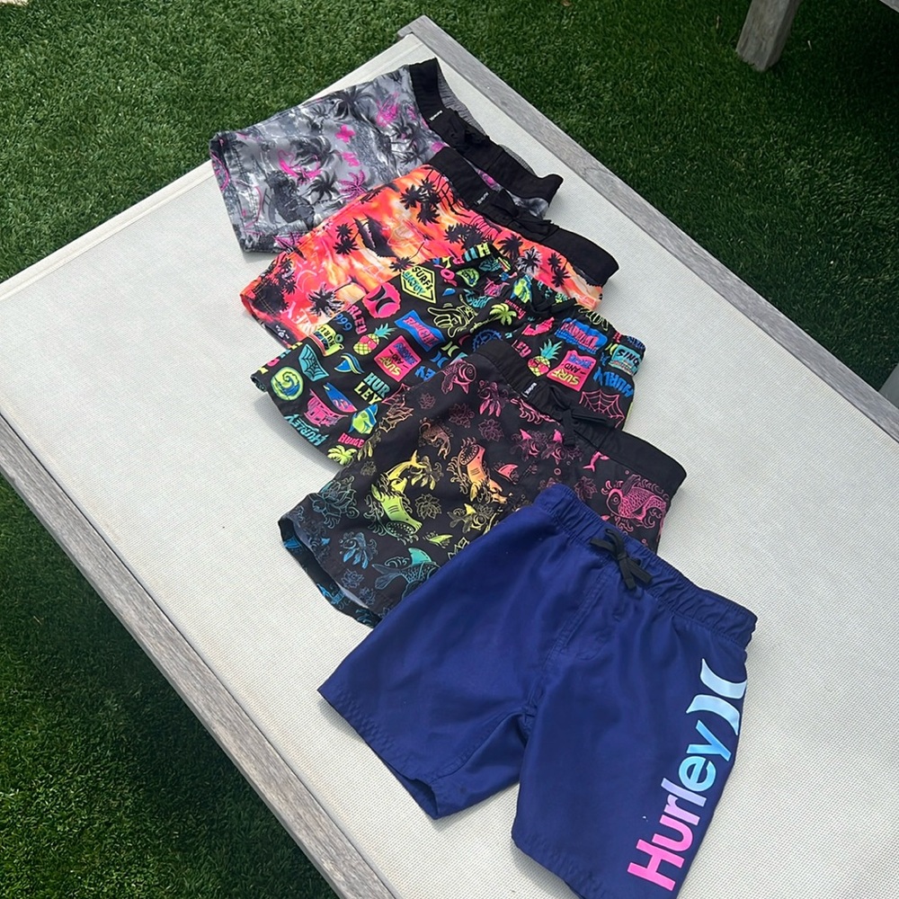 Hurley 4T swim trunks bundle!
